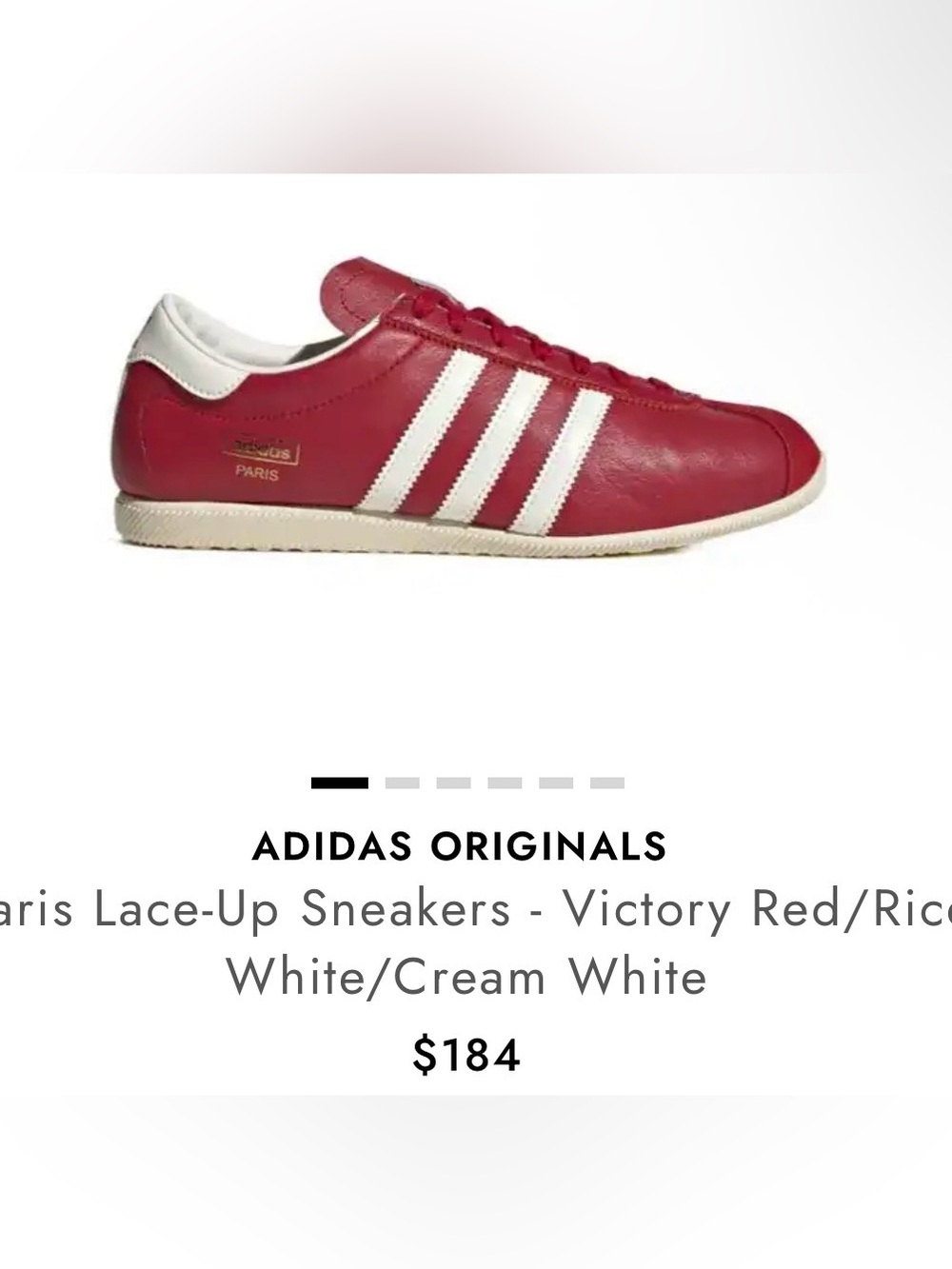 Adidas originals Paris sneakers